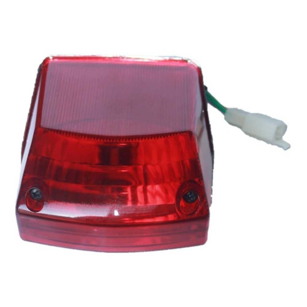 Lanterna Luz Freio Traseira Completa Moto Dt 200 Xtz 125 Até 2005 Mod Original Lente Vermelha