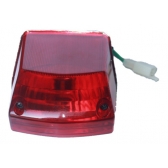 Lanterna Luz Freio Traseira Completa Moto Dt 200 Xtz 125 Até 2005 Mod Original Lente Vermelha
