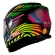 Capacete Moto Fechado Ls2 Ff800 Storm Power Arco Iris Preto Rainbow C/ Óculos Interno C/ Selo Inmetro