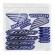 Kit Adesivos Faixas Moto Cg Titan 150 Azul 2004 Jogo Adesivo