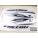 Kit Adesivos Nx 400 Falcon Prata 2013 2014 Jogo Adesivo