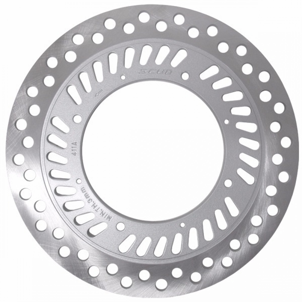 Disco Freio Dianteiro Moto Xr 250 Tornado Crf 230 Xr 200 Xlx 350 Ventilado Modelo Original Scud - Prata