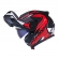 Capacete Moto Robocop Escamoteável Norisk Route FF345 Speedmax Articulado C/ Óculos E Selo Inmetro - Preto Vermelho Fosco
