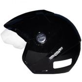 Capacete Moto Aberto Ebf Thunder Open Solid Preto Para Motoqueiro Motociclista C/ Selo Do Inmetro - Preto Brilho