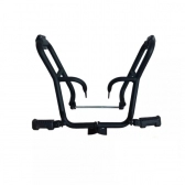 Protetor Motor e Carenagem Honda Cb 300F Twister 2023 Preto Fosco C/ Pedaleiras - Fortuna
