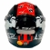 Capacete Moto Esportivo Fechado Ls2 Ff358 Classic Bullet Pixel Pixels Super Mario Preto Vermelho C/ Selo Inmetro
