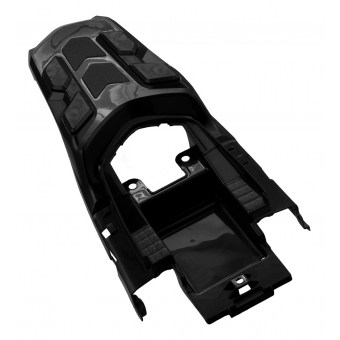 Rabeta Central Bagageiro Moto Xre 190 Xre190 Preta C/ Borracha Mod Original Pro Tork