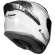 Capacete Moto LS2 FF810 Vigo Monocolor Preto Fosco Verde Militar Branco C/ Spoiler Masculino Feminino Lançamento - Branco