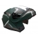 Capacete Moto Robocop Articulado Peels Urban U-Rb2 Discover Verde Militar Escamoteável C/ Oculos