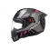 Capacete Moto Feminino Peels Icon Force Esportivo C/ Óculos Sol Interno C/ Selo Inmetro LANÇAMENTO - Preto Cinza Roxo