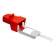 Botão Vermelho De Abertura Trava Da Base Baú Bauleto Smart Box 28 45 Litros Pro Tork Original - Completa