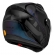 Capacete Moto Peels Mirage Edge Preto Camaleão Custom Aviador C/ Óculos Queixeira Removível Masculino Feminino
