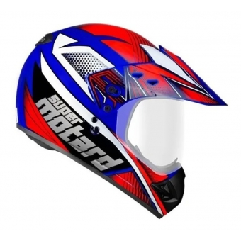 Capacete Moto Esportivo Ebf Super Motard Iron Action Motocross C/ Selo Inmetro Lançamento