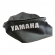 Capa De Banco Moto Yamaha Rd 125 Rdz 135 Frisada Modelo Original Preta C/ Escrita - Preto
