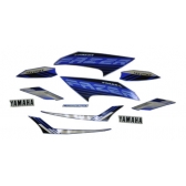 Kit Adesivos Fazer 250 Blue Flex Azul 2016 Jogo Adesivo