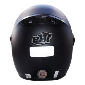 Capacete Ebf Motard C/ Viseira Motocross Trilha Preto Fosco