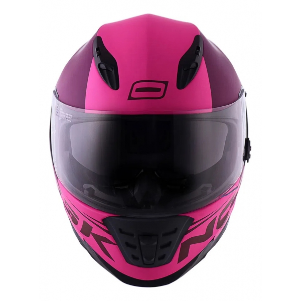 Capacete Moto Feminino Fechado Norisk FF302 Soul Manty Rosa C/ Óculos Sol e Selo Inmetro Lançamento