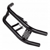 Protetor Motor Perna Nxr Bros 160 Bros 150 2014 2015 2016 2017 2018 2019 Xre 190 Mata Cachorro Barra Dupla Pro Tork - Preto