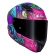 Capacete Moto LS2 FF810 Vigo Drillox Roxo Rosa Fosco C/ Spoiler Masculino Feminino Lançamento