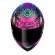 Capacete Moto LS2 FF810 Vigo Drillox Roxo Rosa Fosco C/ Spoiler Masculino Feminino Lançamento