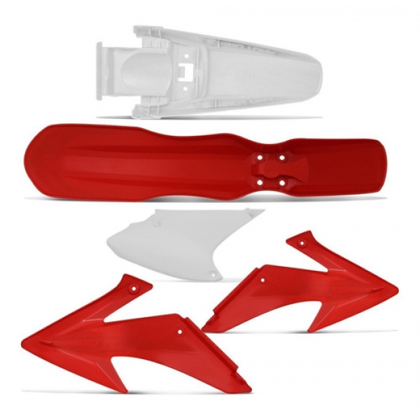 Kit Plásticos Roupa Crf 230 2008 A 2014 Conjunto Carenagem