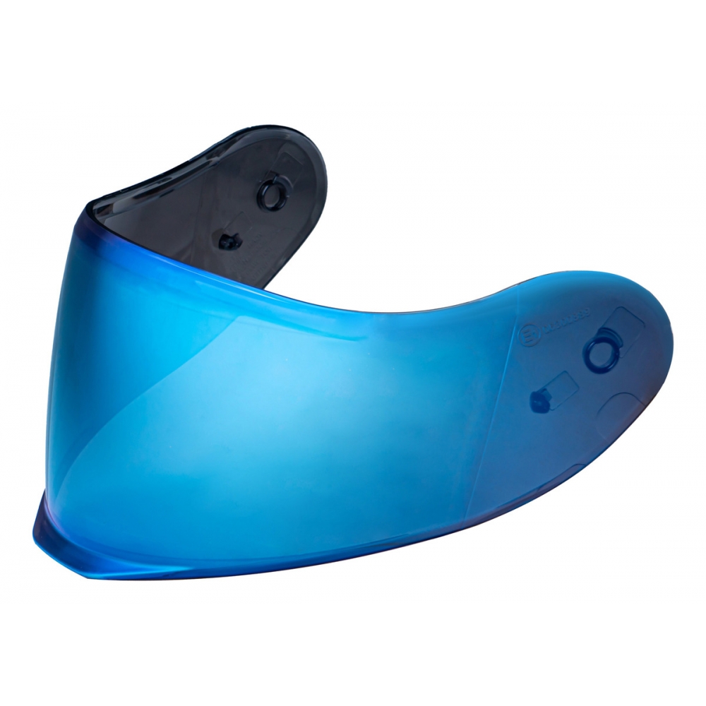 Viseira Capacete Robocop Bieffe B-dynamic Iridium Blue Azul Colorida Original