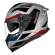 Capacete Moto Fechado Norisk Strada 2 Evoque Cinza Azul Vermelho C/ Óculos Interno Lançamento