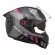 Capacete Moto Feminino Peels Icon Force Esportivo C/ Óculos Sol Interno C/ Selo Inmetro LANÇAMENTO - Preto Cinza Roxo