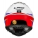 Capacete Moto Fechado Ls2 Ff800 Storm Fist Branco Vermelho C/ Óculos Interno C/ Selo Inmetro