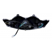 Farol Bloco Otico Óptico Completo Moto Shineray Phoenix 50 Cinquentinha Modelo Original
