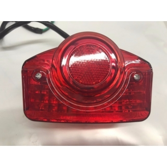 Lanterna Freio Traseira Cg 125 1977 1978 1979 1980 1981 1982 Bolinha Mod Original