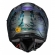 Capacete Moto Masculino Feminino Norisk Strada 2 Militar Força Especial Cobra Fechado C/ Óculos