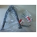 Cavalete Apoio Descanso Central Moto Cg Titan 150 Fan 150 Original Honda Completo C/ Pino Mola