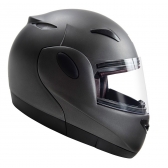 Capacete Moto Robocop Zarref By Taurus Custom Escamoteavel Cinza Revestido Couro C/ Selo Inmetro