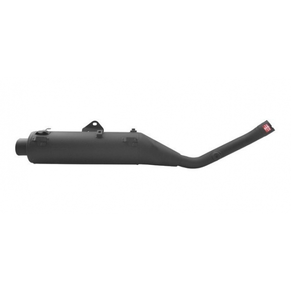 Escapamento Escape Moto Nx 400 Falcon 2006 2007 2008 Mod Original Fortuna - Preto