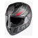 Capacete Moto Peels Icon 23 Fast Esportivo Preto Vermelho Fosco Masculino Feminino C/ Selo Inmetro - Preto / Vermelho
