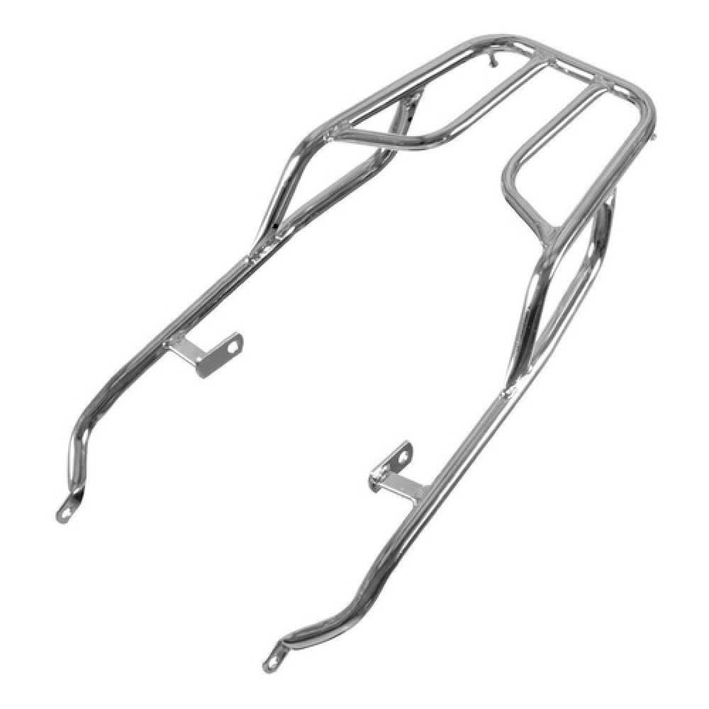 Bagageiro Moto Pop 110 Pop110 Suporte Reforçado P/ Bau Bauleto Cromado