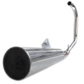Escapamento Escape Moto Honda Cbx 150 Aero Modelo Original Fortuna - Cromado