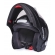 Capacete Moto Robocop Zarref Classic Escamoteavel Preto Fosco C/ Selo Inmetro