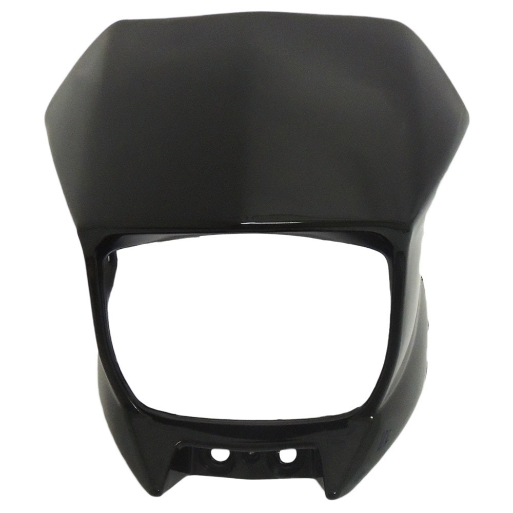Carenagem Mascara Farol Xtz 125 2003 2004 2005 2006 2007 2008 Preta Preto Mod Original - Preto
