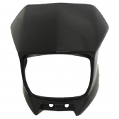Carenagem Mascara Farol Xtz 125 2003 2004 2005 2006 2007 2008 Preta Preto Mod Original - Preto