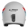 Capacete Moto Aberto Ls2 Of599 Spitfire Custom Vintage Retro Harley C/ Óculos e Selo Inmetro Masculino Feminino - Branco