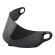 Viseira Colorida Capacete Ls2 Ff358 Ff396 Fw3 Gt Gtn Gtx Gt5 Gt2 Anti Risco Proteção UV Original LS2 - Fumê