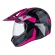 Capacete Moto Feminino Bieffe 3 Sport Hills Esportivo Cross Trilha Cinza Rosa C/ Selo Inmetro Lançamento