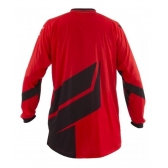 Camisa Moto Cross Trilha Raly Factory Edition Vermelha Preta - Vermelho