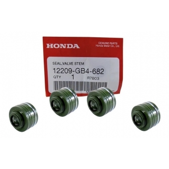 Kit Retentor Válvula Xre 300 Cbx 250 Twister /08 Xr 250 Tornado Jogo C/4 Original Honda 12209-GB4-682