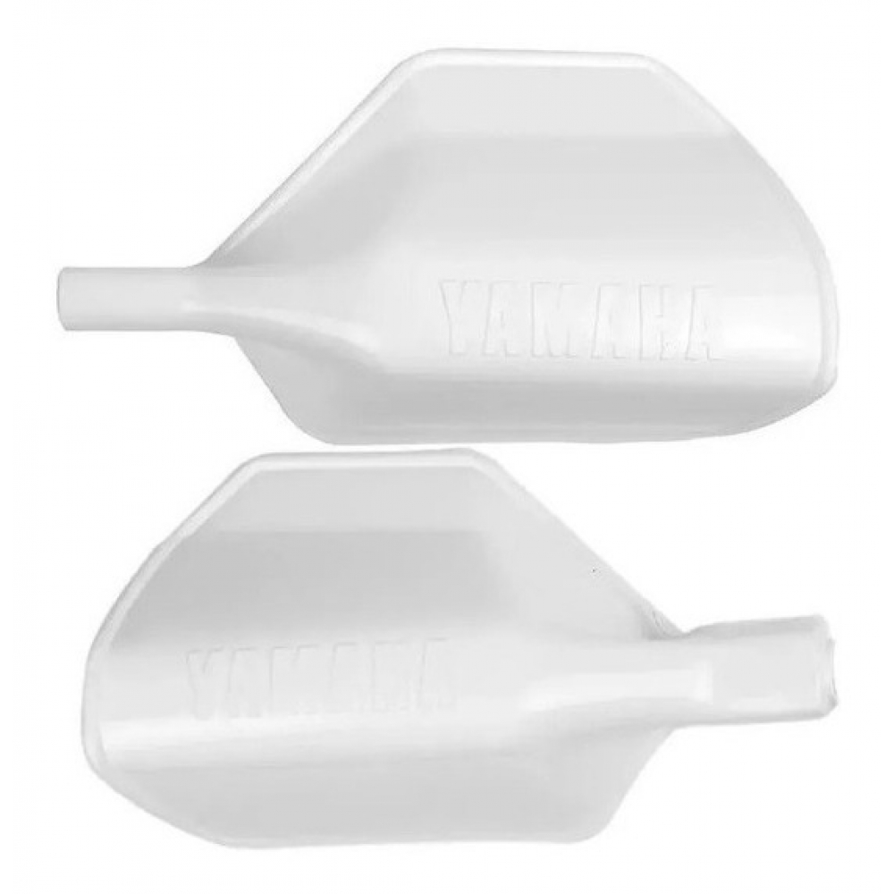Par De Protetor Mão Manete Dt 180 N / Z Dt 200 Branco Branca - Esquerdo/Direito