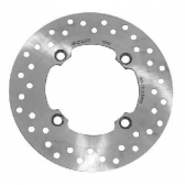 Disco Freio Traseiro Moto Nxr Bros 160 Xre 190 Modelo Original Ventilado Scud - Prata