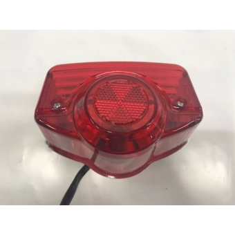 Lanterna Freio Traseira Cg 125 1977 1978 1979 1980 1981 1982 Bolinha Mod Original