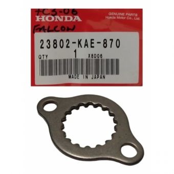 Trava Fixação Pinhão Pião Moto Nx 400 Falcon Original Honda
